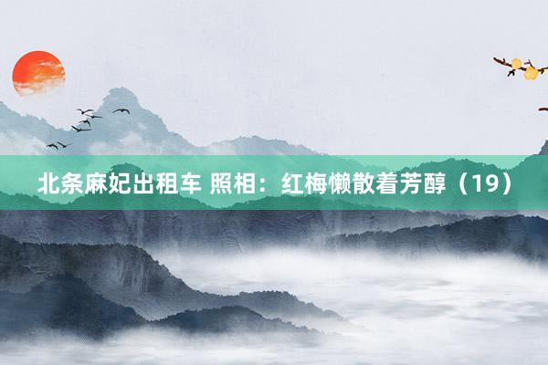 北条麻妃出租车 照相：红梅懒散着芳醇（19）